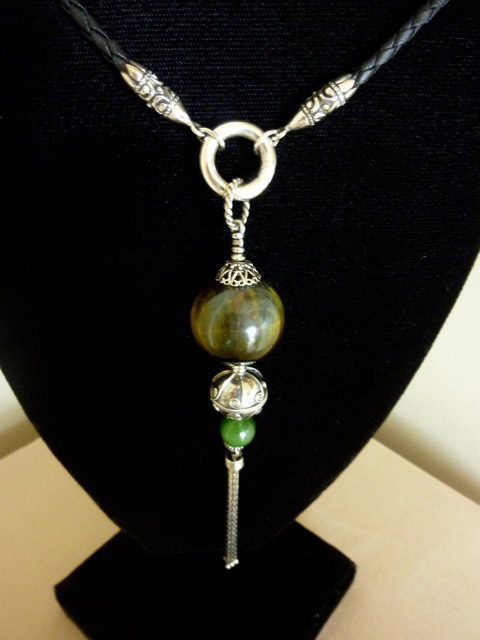 Jade Tassel Necklace