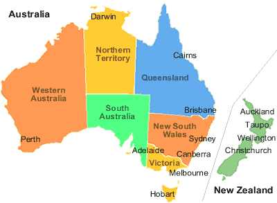 australia-new-zealand-map